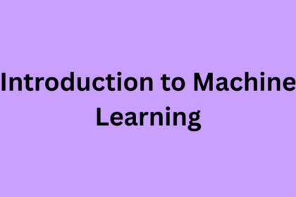 Machine Learning