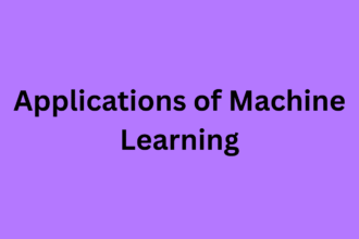 Applications of Machine Learning