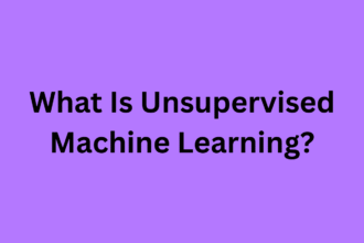 Unsupervised Machine Learning